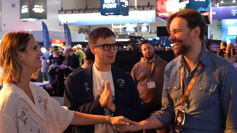 Neven sharing magic with Taliesin and Evitel